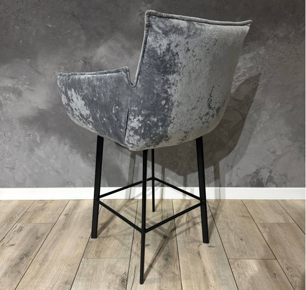 Барний стілець Impulse Plus Daniel Сірий-7