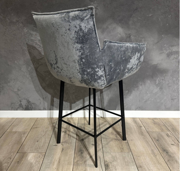 Барний стілець Impulse Plus Daniel Сірий-6