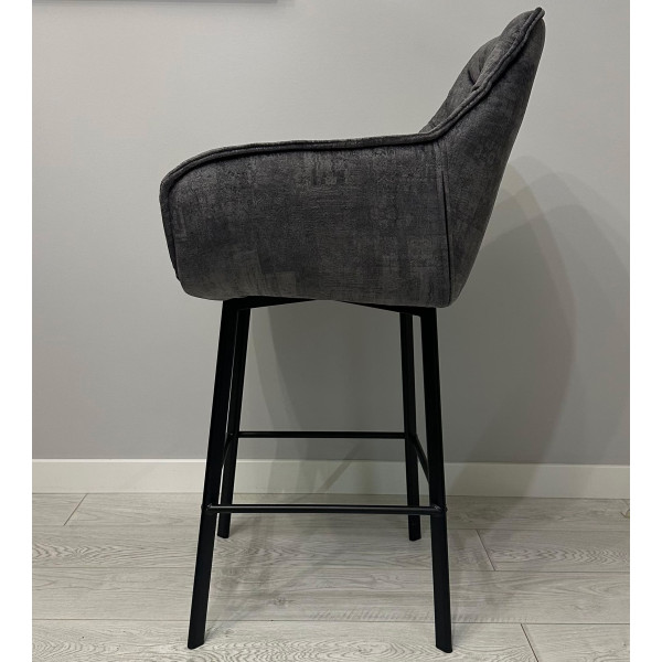 Барний стілець Impulse Plus Lounge Графіт-6