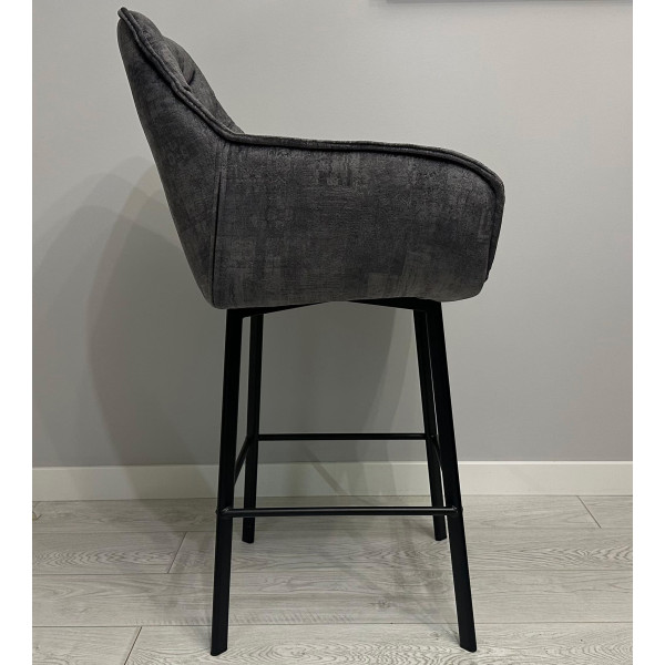 Барний стілець Impulse Plus Lounge Графіт-5