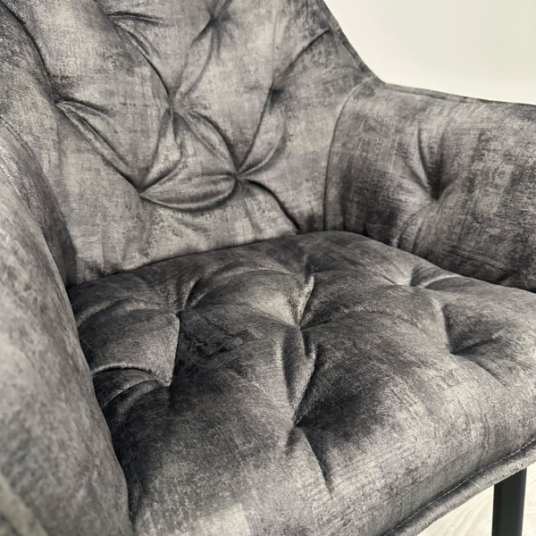 Барний стілець Impulse Plus Lounge Графіт-12