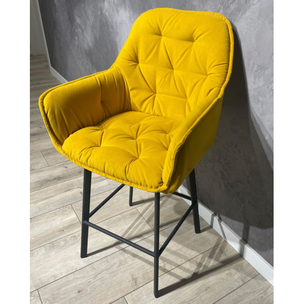 Барний стілець Impulse Plus Lounge Жовтий-5