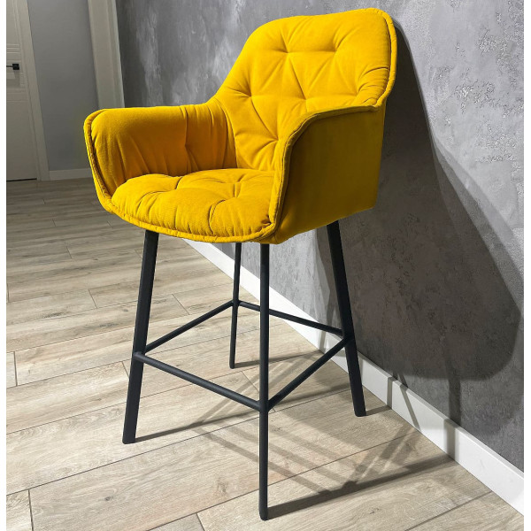 Барний стілець Impulse Plus Lounge Жовтий-3