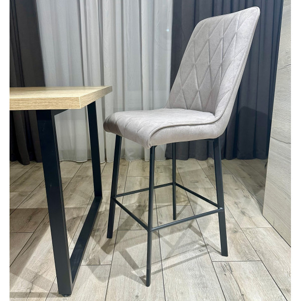 Барный стул Impulse Plus Marley Серо-коричневый-3