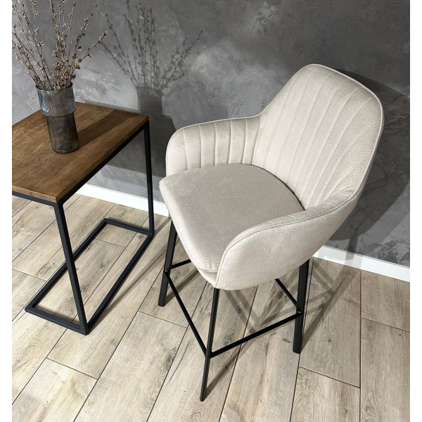 Барный стул Impulse Plus Mira Светло-бежевый-3