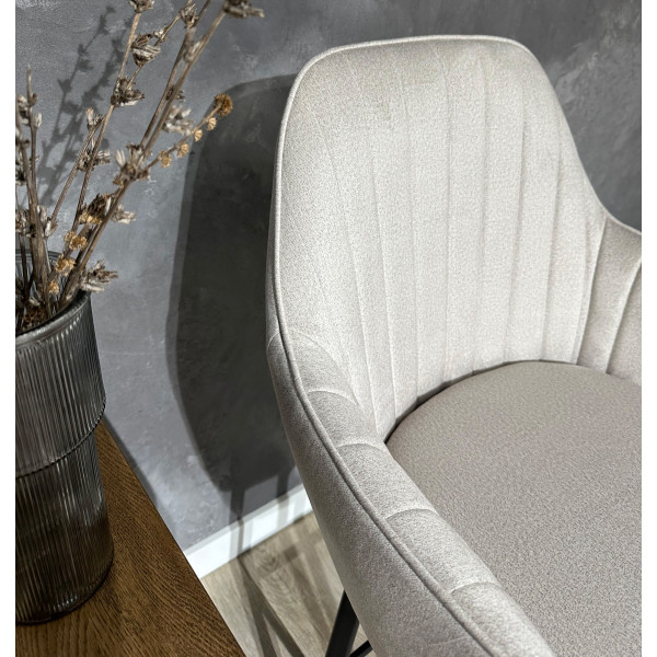 Барный стул Impulse Plus Mira Светло-бежевый-13