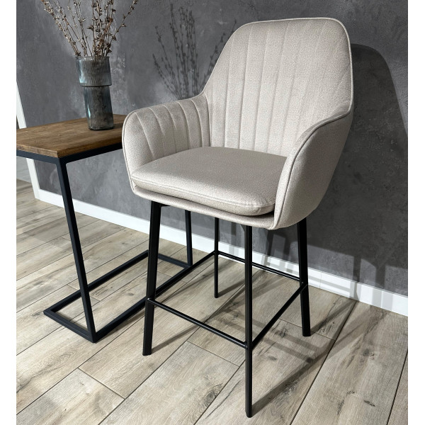 Барный стул Impulse Plus Mira Светло-бежевый-2