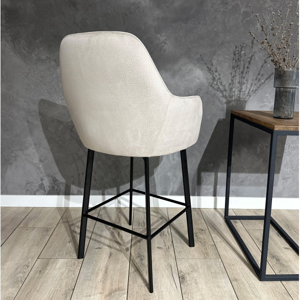 Барный стул Impulse Plus Mira Светло-бежевый-7