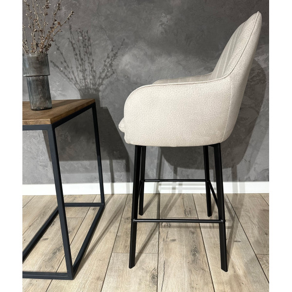 Барный стул Impulse Plus Mira Светло-бежевый-6