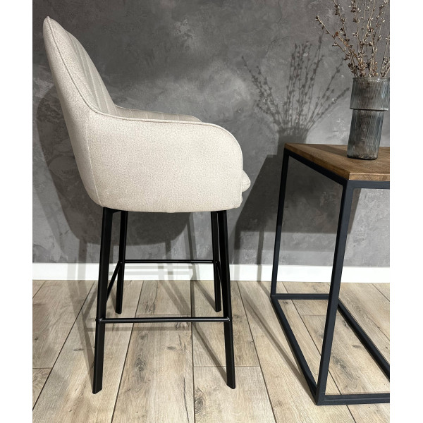 Барный стул Impulse Plus Mira Светло-бежевый-5