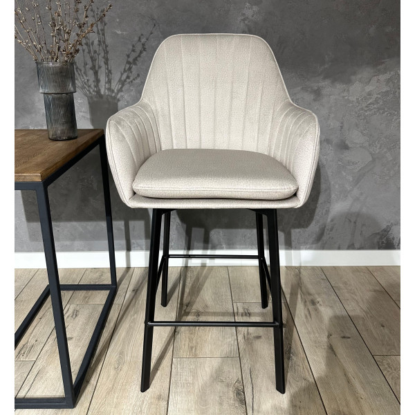 Барный стул Impulse Plus Mira Светло-бежевый-4