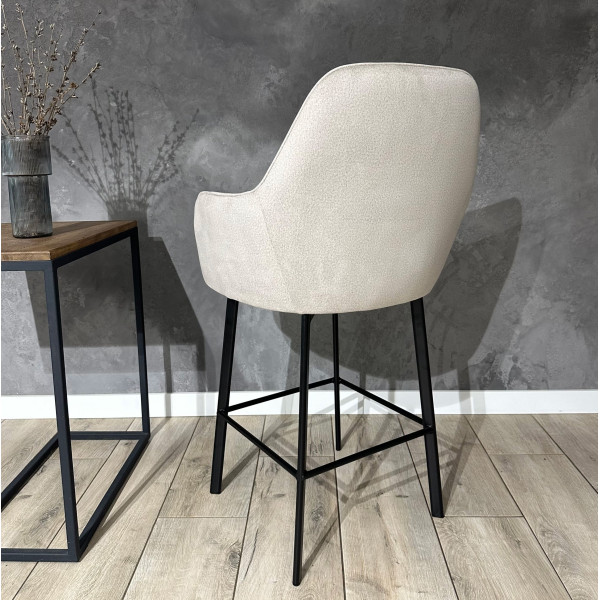 Барный стул Impulse Plus Mira Светло-бежевый-8