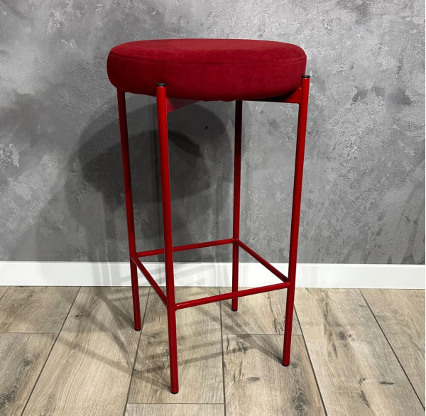 Напівбарний стілець Impulse Plus Moon Бордовий-4