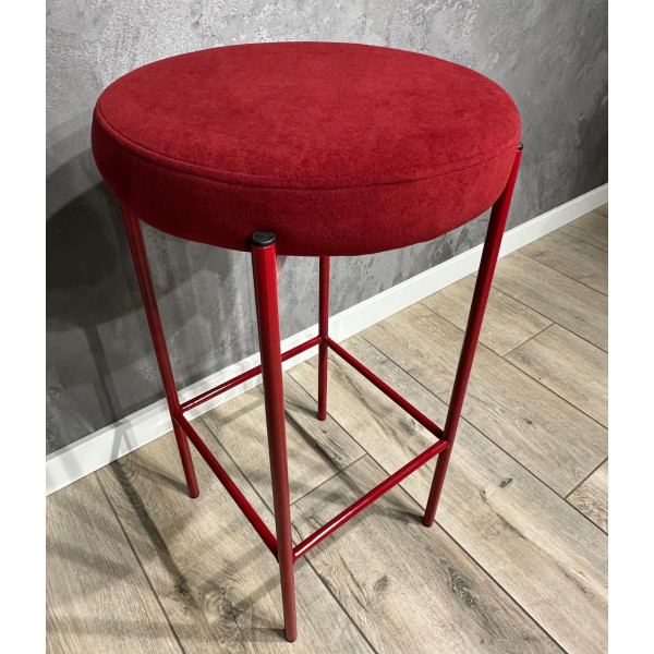 Напівбарний стілець Impulse Plus Moon Бордовий-8