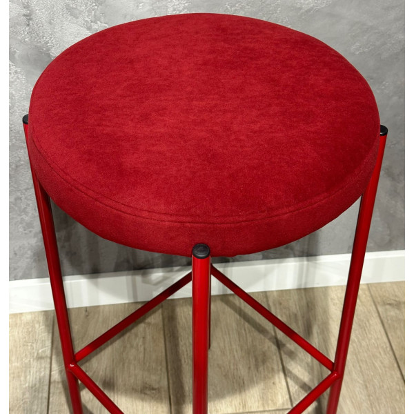 Напівбарний стілець Impulse Plus Moon Бордовий-9