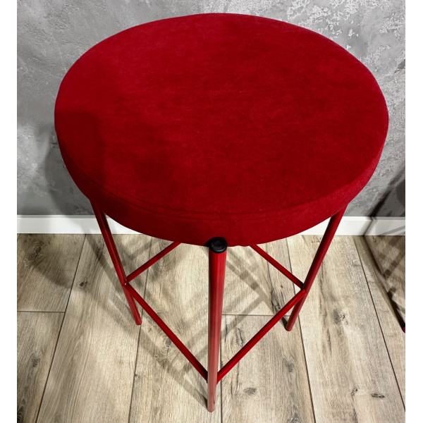 Напівбарний стілець Impulse Plus Moon Бордовий-10