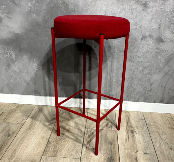 Напівбарний стілець Impulse Plus Moon Бордовий-1