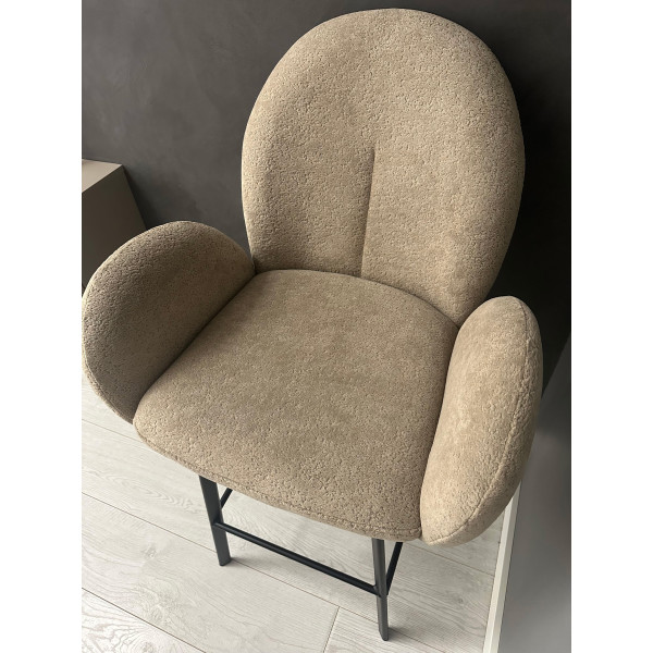 Барный стул Impulse Plus Sunset arm Бежевый-11