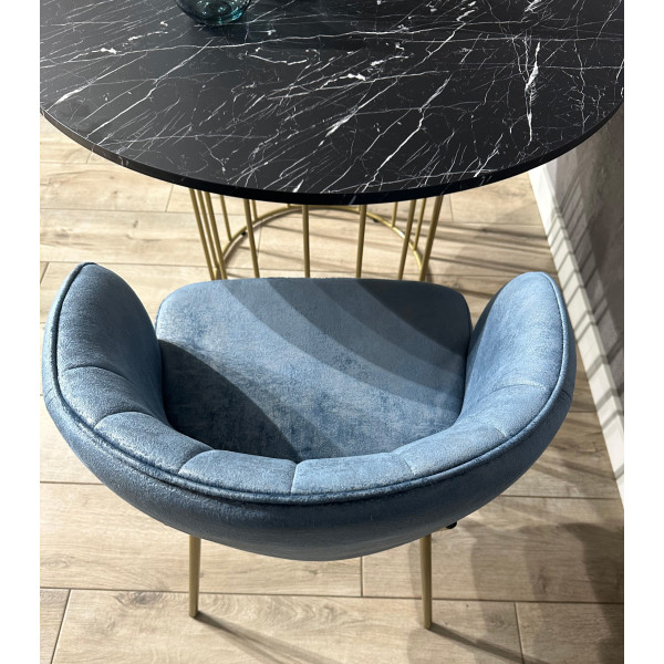 Стілець Impulse Plus Alabama Синій-8