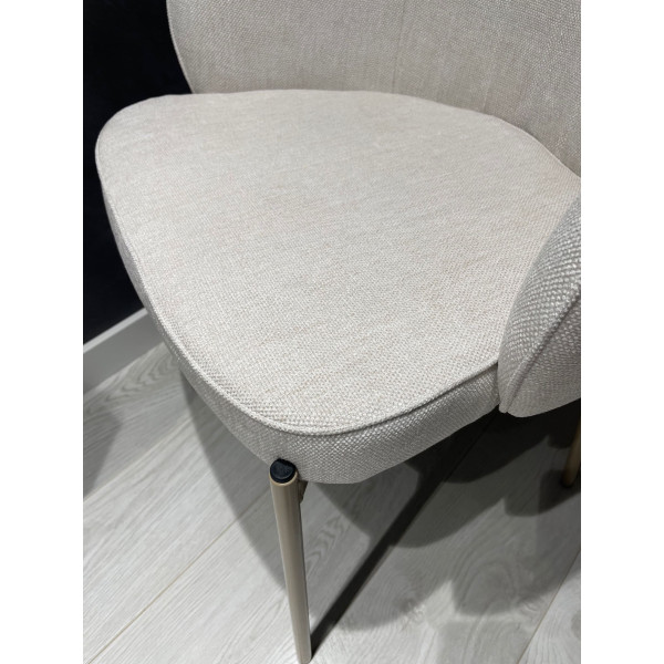 Стілець-крісло Impulse Alabama Молочний-9