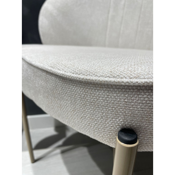 Стілець-крісло Impulse Alabama Молочний-10