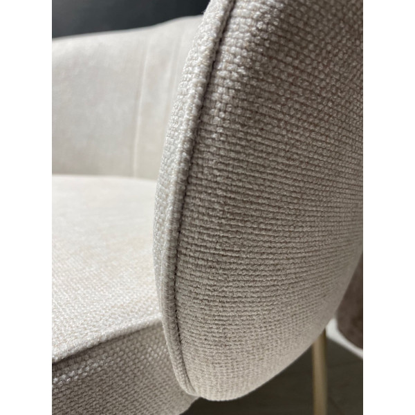 Стілець-крісло Impulse Alabama Молочний-11