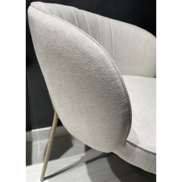 Стілець-крісло Impulse Alabama Молочний-12