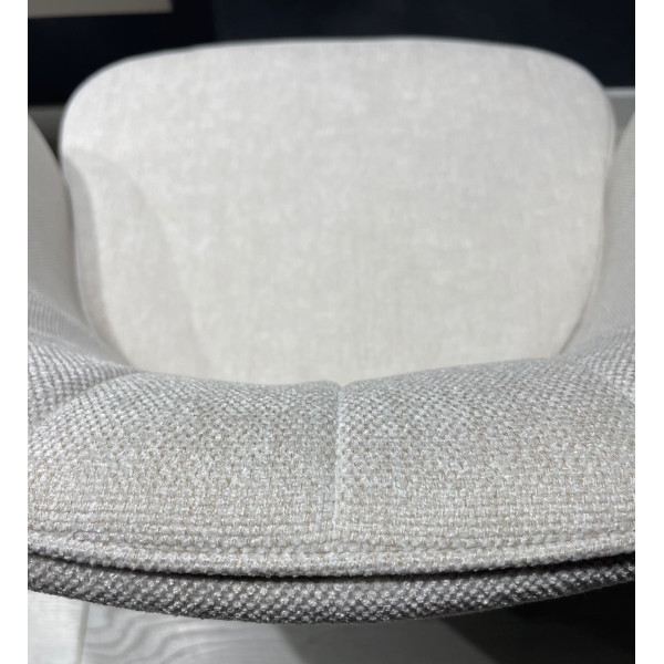 Стілець-крісло Impulse Alabama Молочний-16