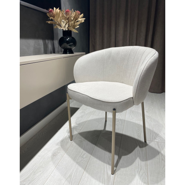 Стілець-крісло Impulse Alabama Молочний-1