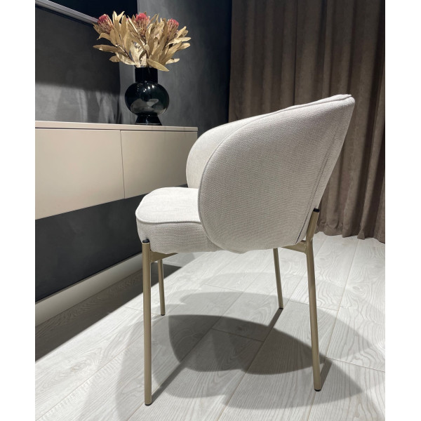 Стілець-крісло Impulse Alabama Молочний-5