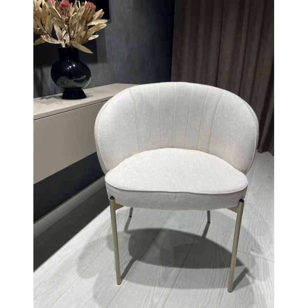 Стілець-крісло Impulse Alabama Молочний-4