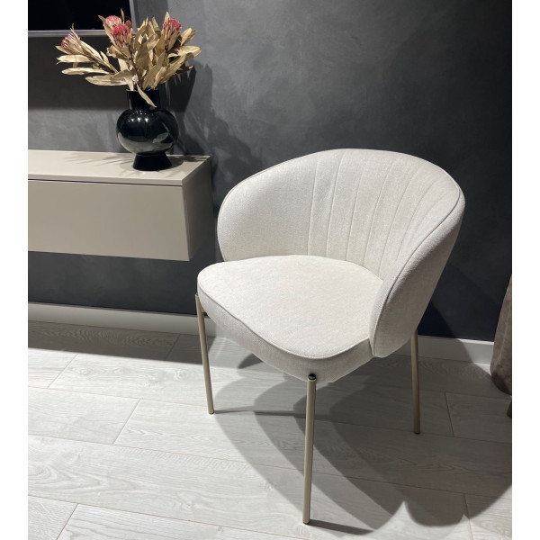 Стілець-крісло Impulse Alabama Молочний-3