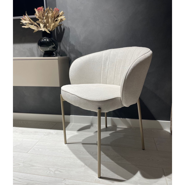 Стілець-крісло Impulse Alabama Молочний-2