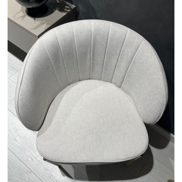 Стілець-крісло Impulse Alabama Молочний-14