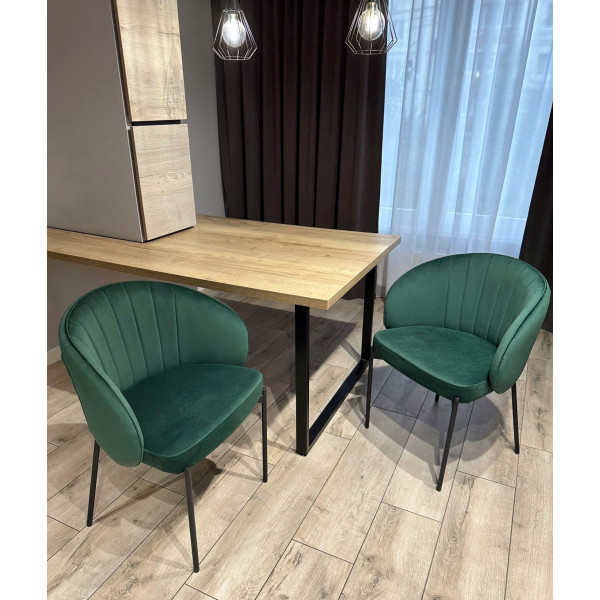 Стілець Impulse Plus Alabama Зелений-3