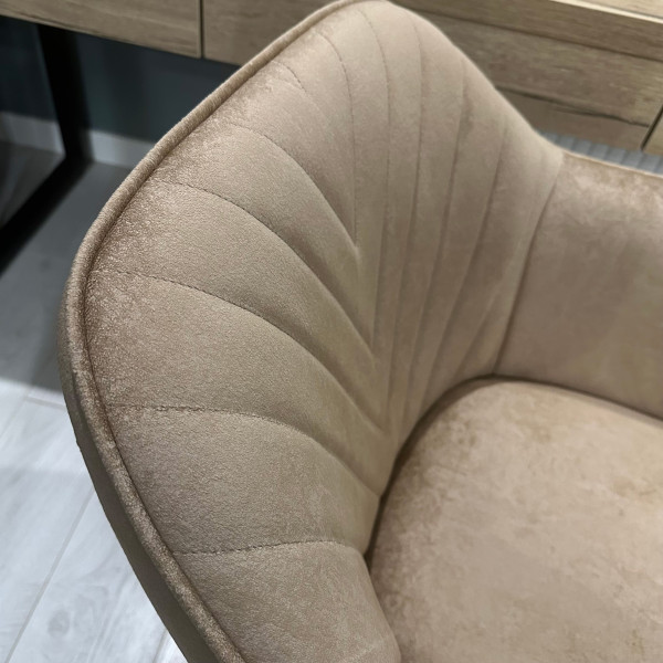 Стілець-крісло Impulse Alex Бежевий Велюр-8