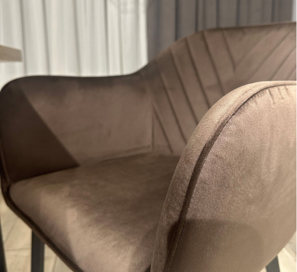 Стілець-крісло Impulse Alex Коричневий Велюр-4