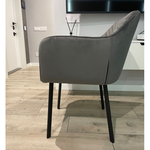 Стілець-крісло Impulse Plus Alex Сірий-6