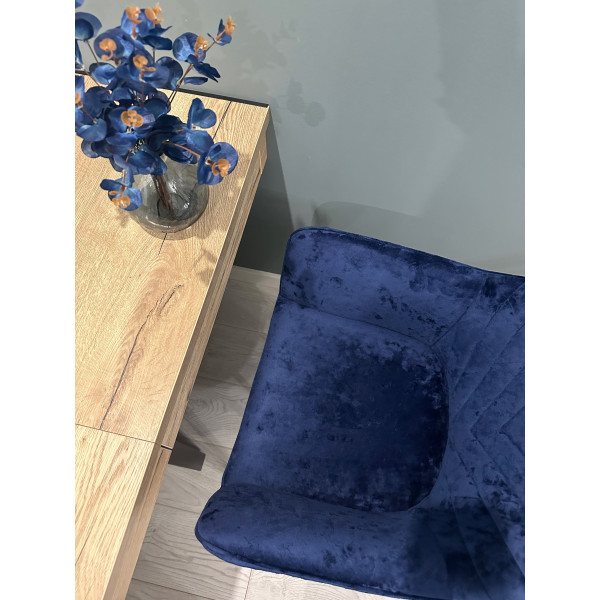 Стул-кресло Impulse Alex Синий Велюр-7