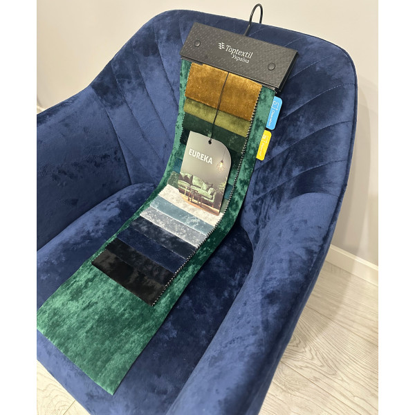 Стул-кресло Impulse Alex Синий Велюр-9