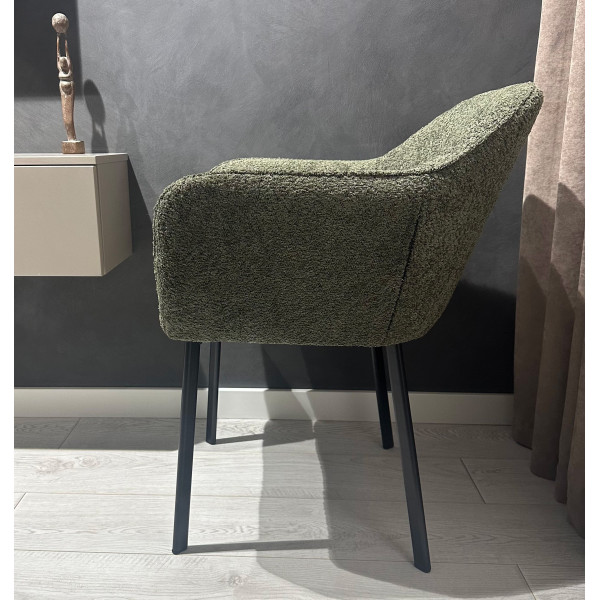 Стілець-крісло Impulse Alex Зелений Букле-4