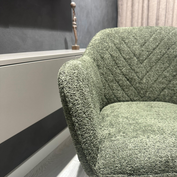 Стілець-крісло Impulse Alex Зелений Букле-8