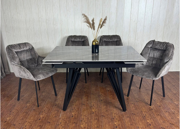 Стілець Impulse Plus Cezar Коричневий-3