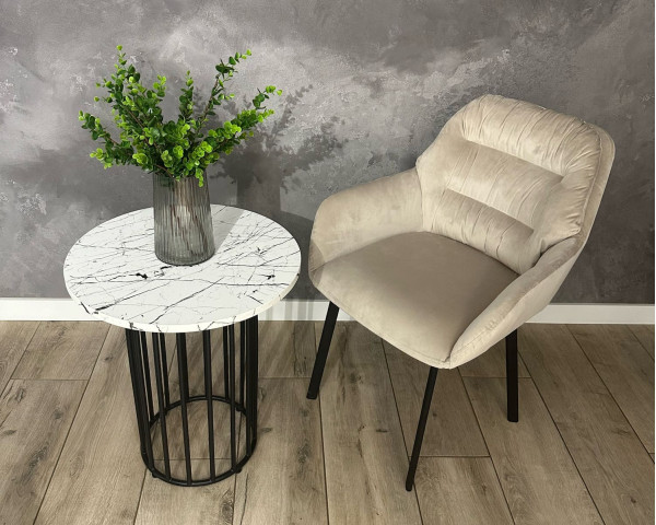 Стілець Impulse Plus Cezar Молочний-2