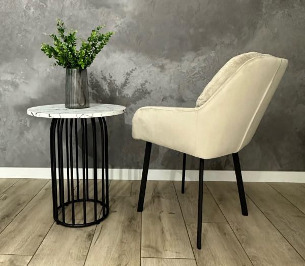 Стілець Impulse Plus Cezar Молочний-3