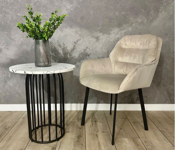 Стілець Impulse Plus Cezar Молочний-1