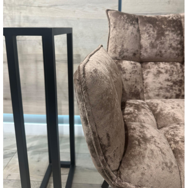 Стілець-крісло Impulse Plus Daniel Коричневий Велюр-7