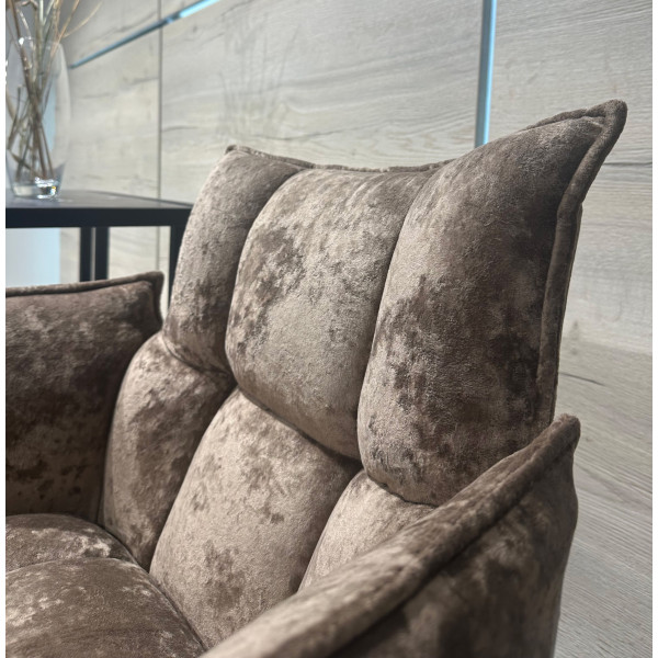 Стілець-крісло Impulse Plus Daniel Коричневий Велюр-8