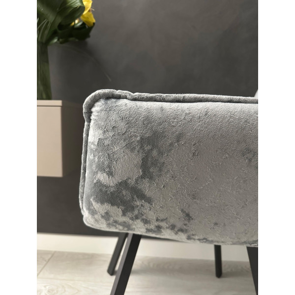 Стілець-крісло Impulse Plus Daniel Сірий Велюр-9