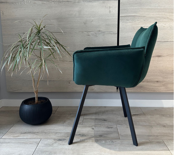 Стілець-крісло Impulse Plus Daniel Зелений Велюр-4